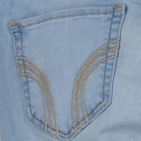 Hollister Super Skinny Jeans Light Wash Size 0R W24/L31 - Picture 6 of 10